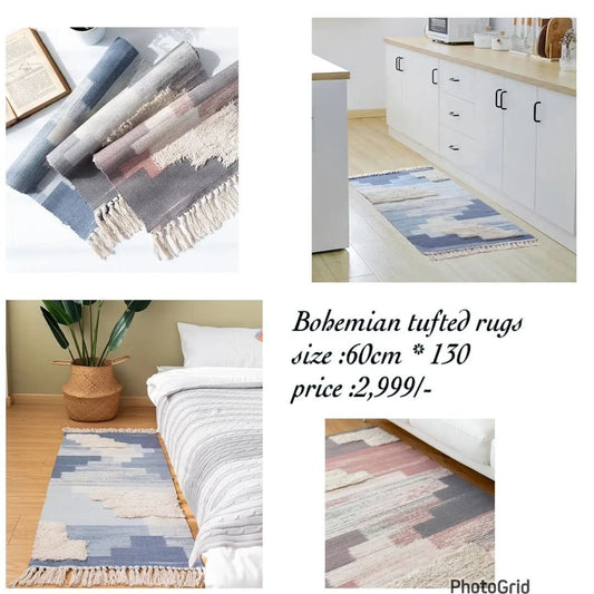Bohemian Tufted Rugs | - Elegant Households KE