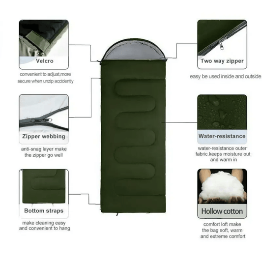 Camping Sleeping Bag | - Elegant Households KE