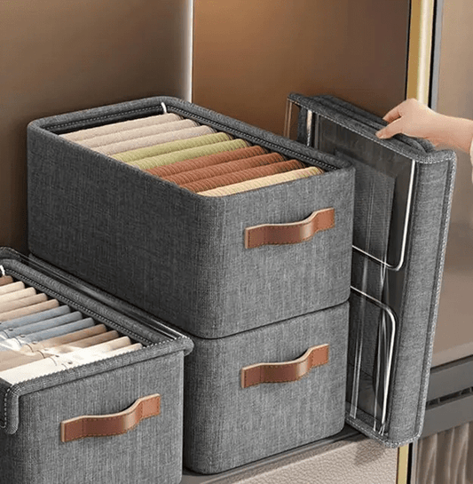 Collapsible Fabric Closet Organizer | - Elegant Households KE