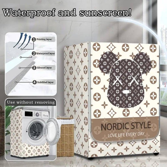 Colored Front Load Washing machine Cover | - Elegant Households KE