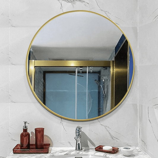 Contemporary Round Mirror | - Elegant Households KE