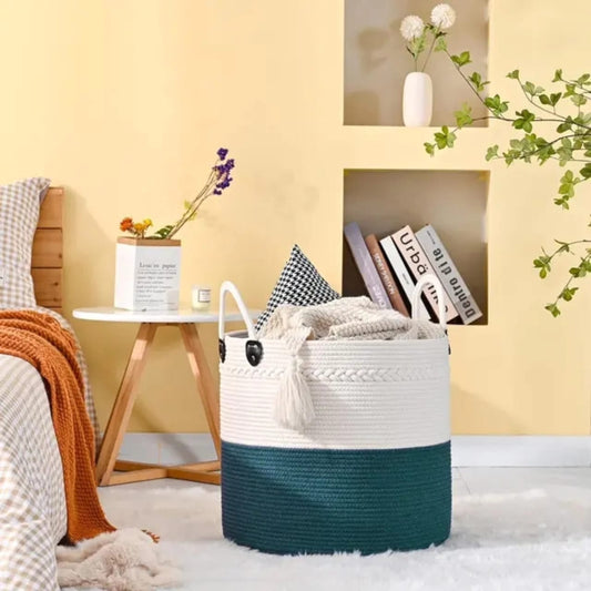 Cotton Rope Basket | - Elegant Households KE
