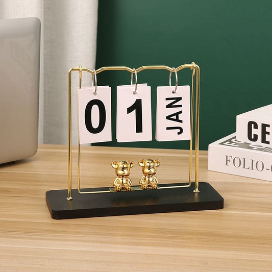Creative Bear pendulum Swing Calendar | - Elegant Households KE