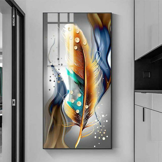 Crystal porcelain decorative painting/Wall Hanging | - Elegant Households KE