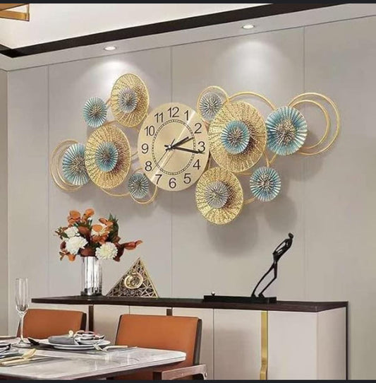 Decorative round rings art wall decoration | - Elegant Households KE