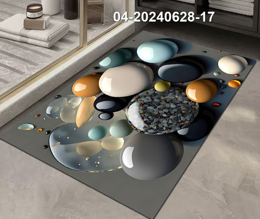 Doormat Super non_ slip with rubber bottom,absorbent, skid - resistance base | - Elegant Households KE