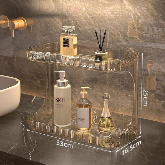 Double layer vanity stand | - Elegant Households KE