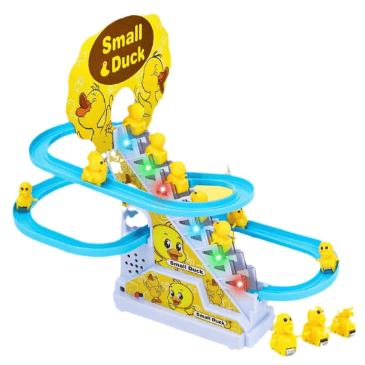 Duck Climbing Toy with Lights and Music for Kids | - Elegant Households KE