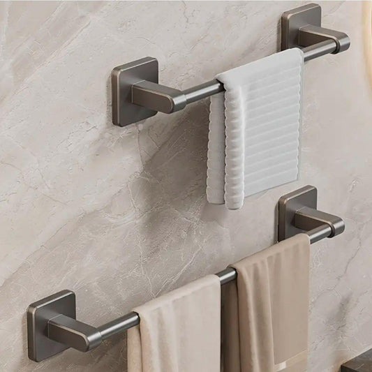 Easy - Install Wall - Mounted Towel Rack | - Elegant Households KE