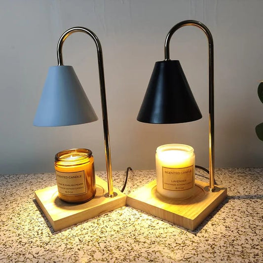 Electric Candle Wamers with wooden base | - Elegant Households KE