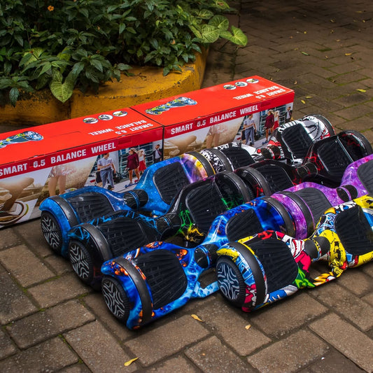 Electric Hoverboard with Bluetooth & LED Lights