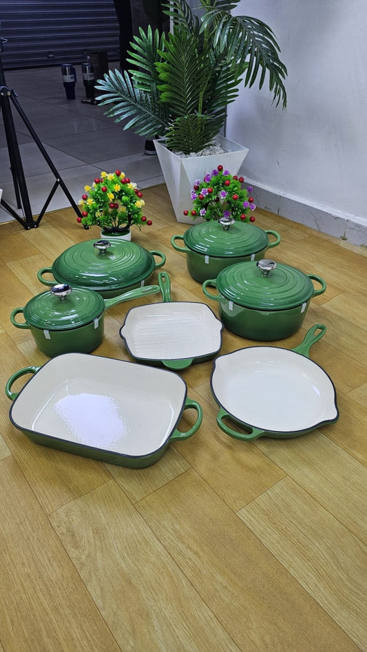 Enamel Cast iron cooking pots | - Elegant Households KE