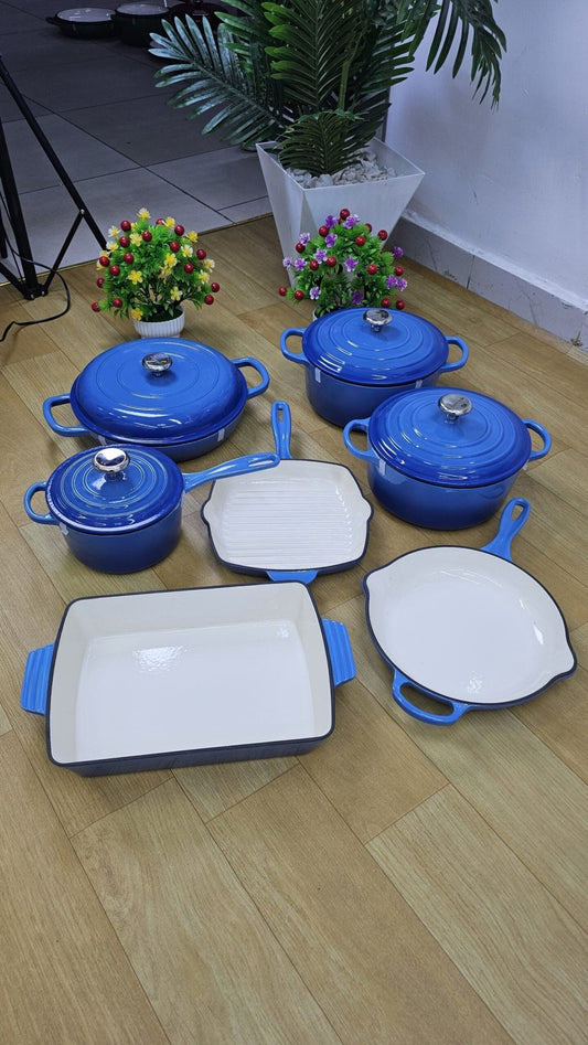 Enamel Cast iron cooking pots | - Elegant Households KE