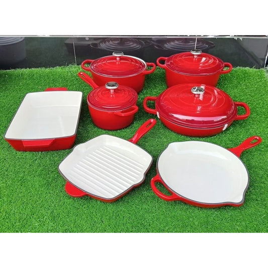 Enamel Cast Iron Cooking Pots | - Elegant Households KE