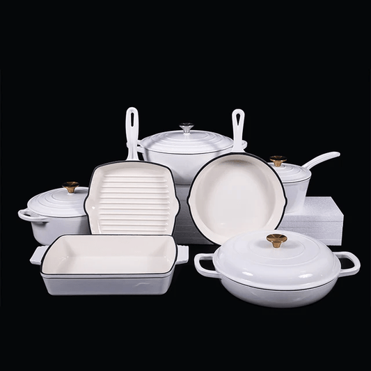 Enamel Cast iron cooking pots | - Elegant Households KE