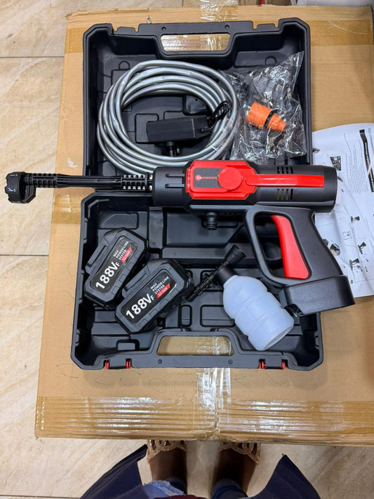 Euromax 188VF Brushless Cordless Pressure Wash Gun with Digital Display | - Elegant Households KE