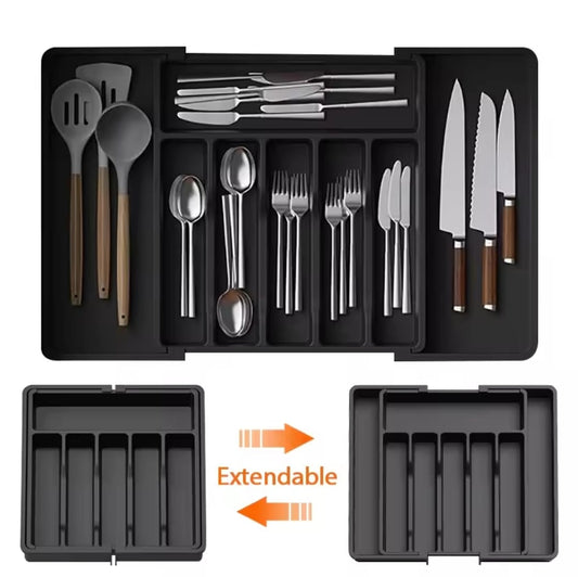 Expandable Cutlery Drawer organizer | - Elegant Households KE
