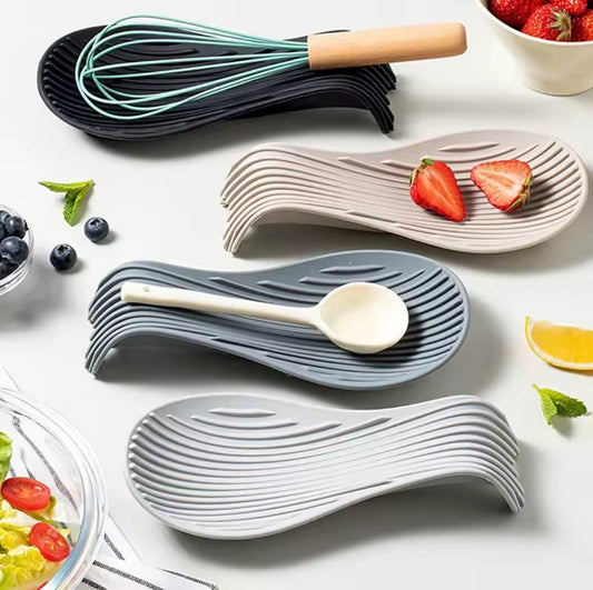 Silicone Spoon Rest – Flexible Kitchen Utensil Holder in Kenya
