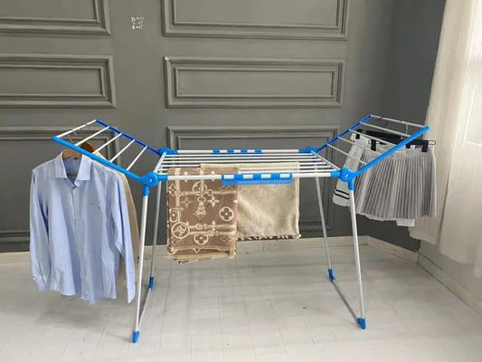 Foldable & Large Cloth drying rack | - Elegant Households KE