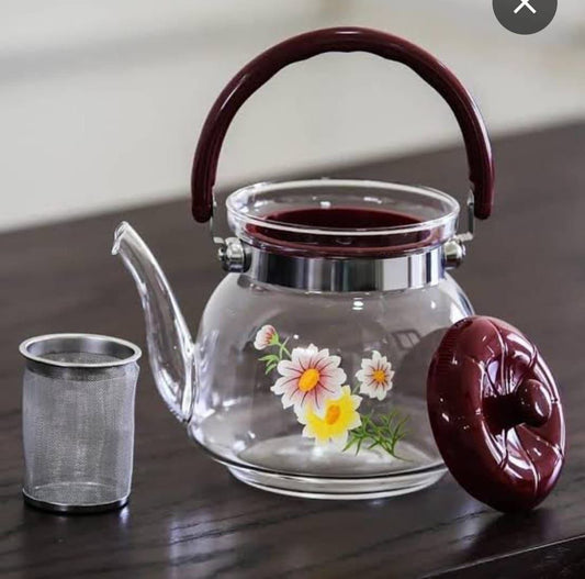 Heat resistant infuser kettle | - Elegant Households KE