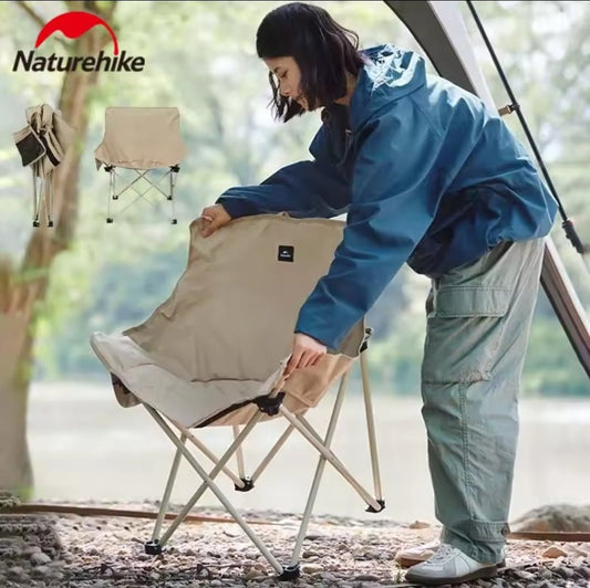 High quality canvas Naturehike Folding Moon Chair/Camping/Fishing Chair | - Elegant Households KE