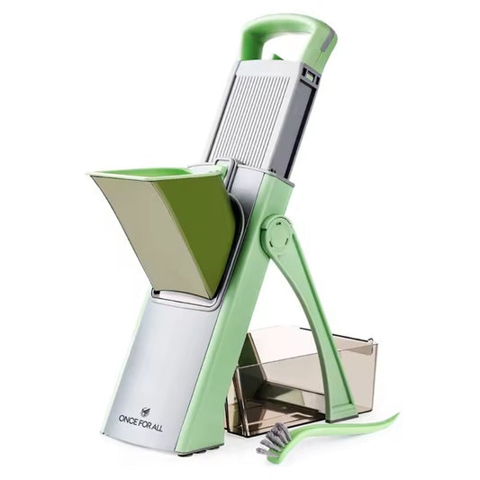 Mandoline Vegetable Slicer Kenya – Adjustable Manual Vegetable Chopper with Container