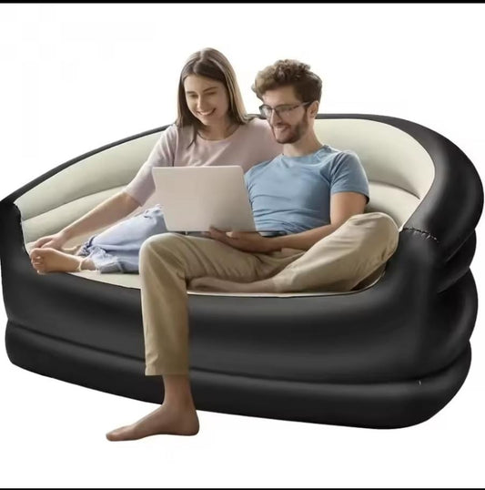 Inflatable Double Sofa Chair | - Elegant Households KE