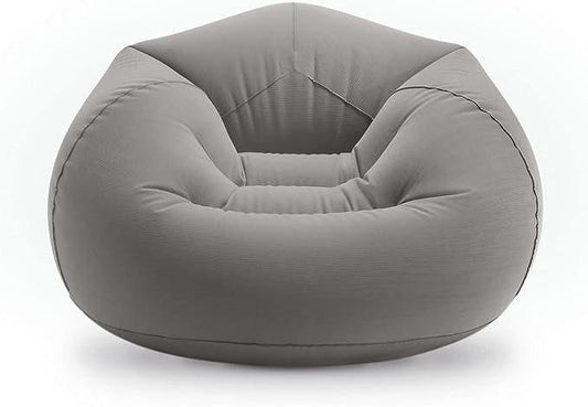 Inflatable Lounge Chair 114×114×71 cm – Ultra - Soft Portable Air Sofa for Home, Balcony & Camping | - Elegant Households KE