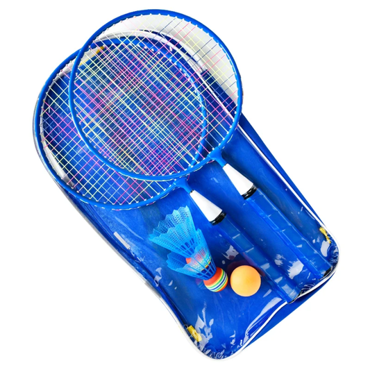 Junior Badminton Racket Set with Shuttlecocks and Bag | - Elegant Households KE
