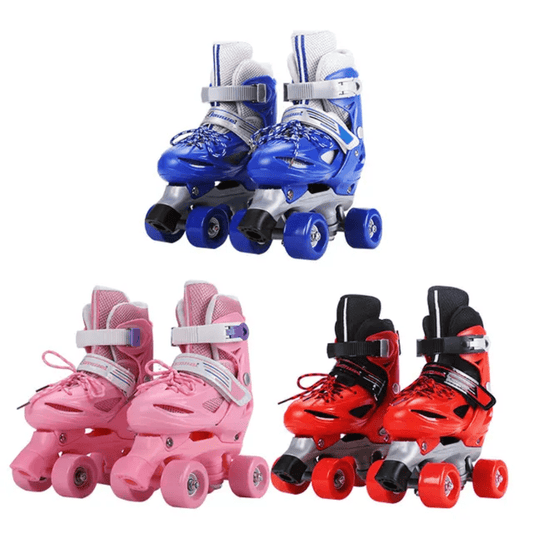 Skates Price in Kenya – Kids Quad Roller Skates Set with Helmet and Safety Pads