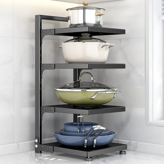 Kitchen adjustable storage rack | - Elegant Households KE