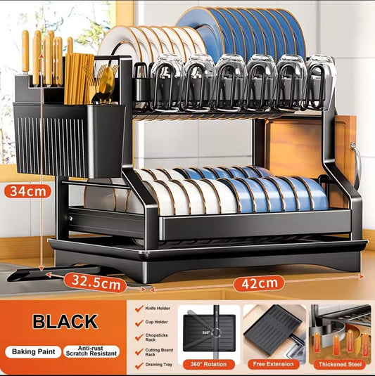 Kitchen Dish Bowl Drainer/Dish rack | - Elegant Households KE