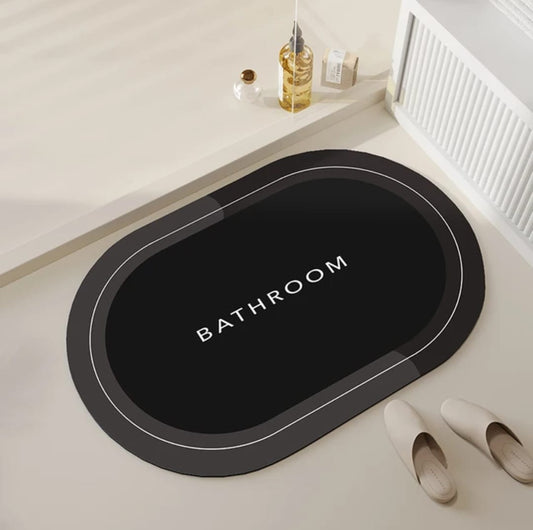 Large 50*80cm Absorbent Diatom Bathroom Bath Mats | - Elegant Households KE