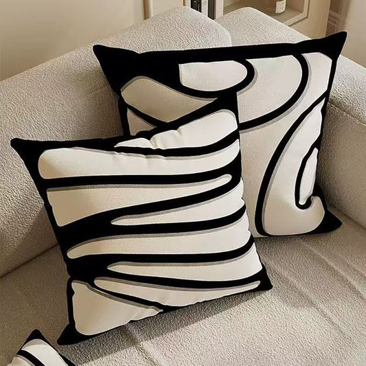 Light Luxury Abstract Art Cushion / Throw Pillow covers | - Elegant Households KE