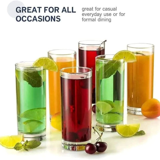 Long Water/Juice Glasses | - Elegant Households KE