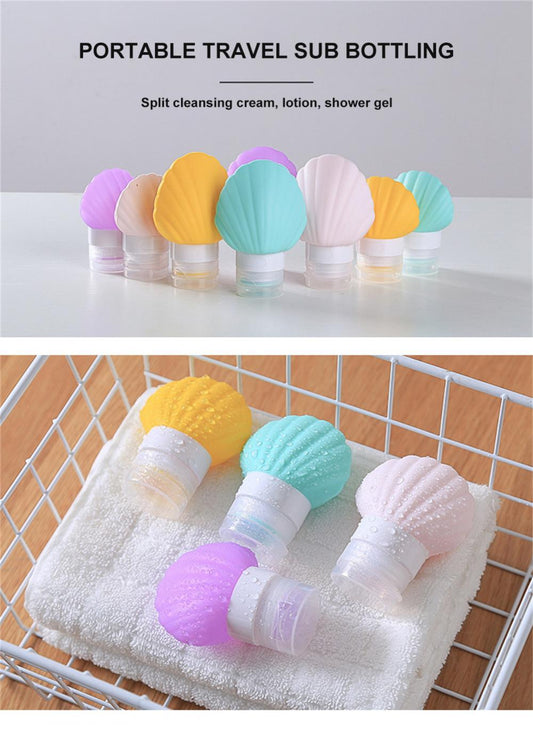 Lotion Soap Small Sample Containers Refillable Bottles Easy To Squeeze | - Elegant Households KE