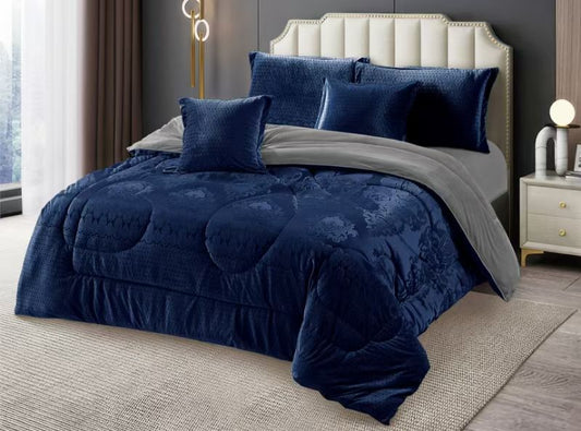 Luxury Silk Velvet Fleece Duvet Set – Ultra Soft, Warm & Elegant Bedding Collection | - Elegant Households KE