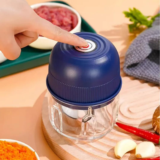 Mini electric garlic chopper/ vegetable Cutter | - Elegant Households KE