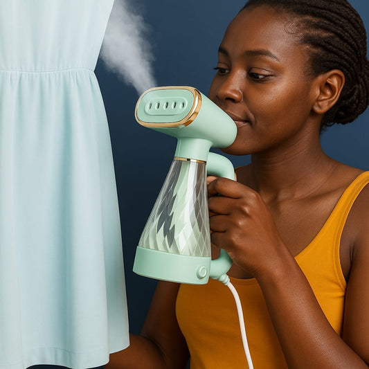 New Design Portable Garment Steamer. | - Elegant Households KE