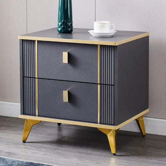 Night Stand with 2 Drawers | - Elegant Households KE