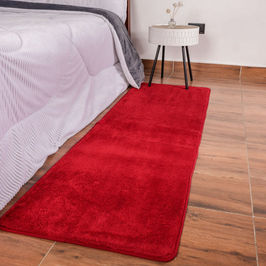 Non Slip Absorbent bedside mat Soft luxurious | - Elegant Households KE