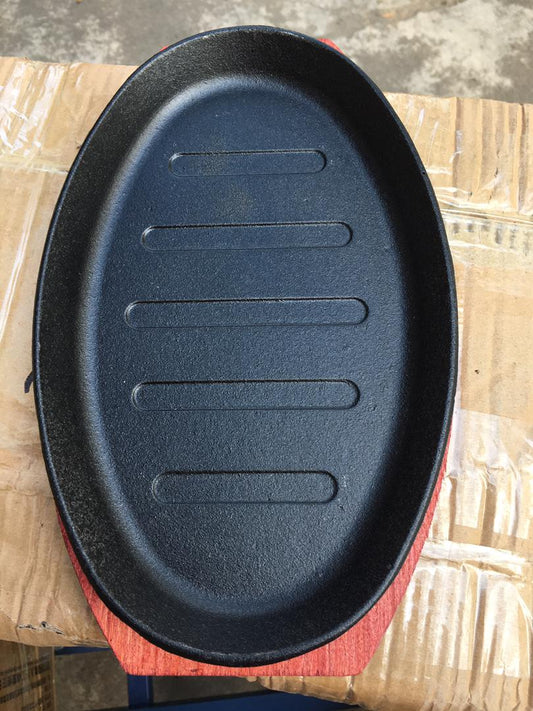 Oval Sizzling plate | - Elegant Households KE