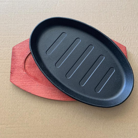 Oval Sizzling plate | - Elegant Households KE