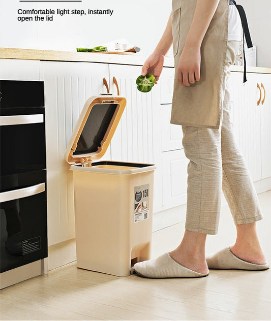 Pedal/ Push Dustbin | - Elegant Households KE