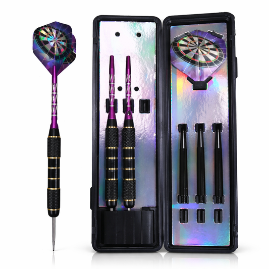 Professional Dart Arrows 28g – Steel Tip Darts Set (3pcs) | - Elegant Households KE