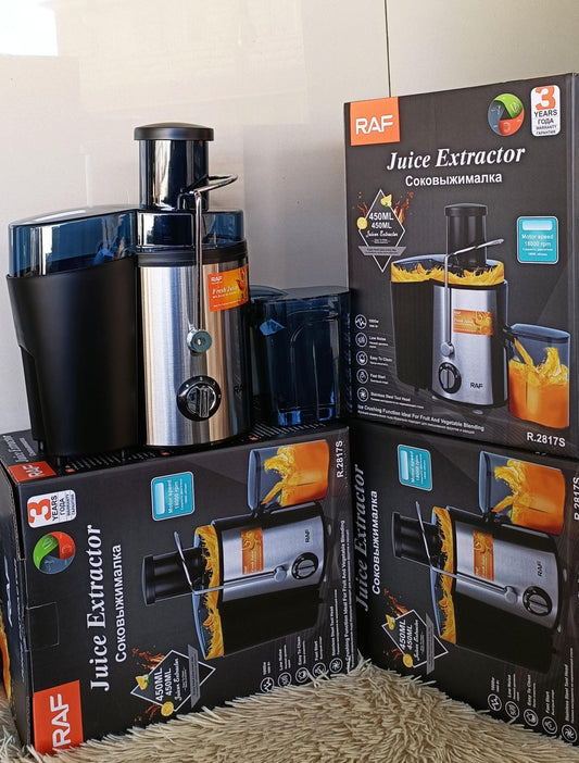 Juicer Machine - High-Speed 1000W Raf Juicer for Fresh Drinks