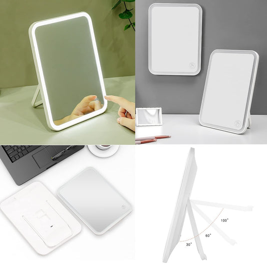 Rechargeable Travel Make Up Mirror | - Elegant Households KE