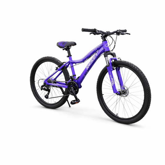 Reset MTB bike 24-Inch Gear Cycle – 18-Speed Mountain Bike with Front Suspension