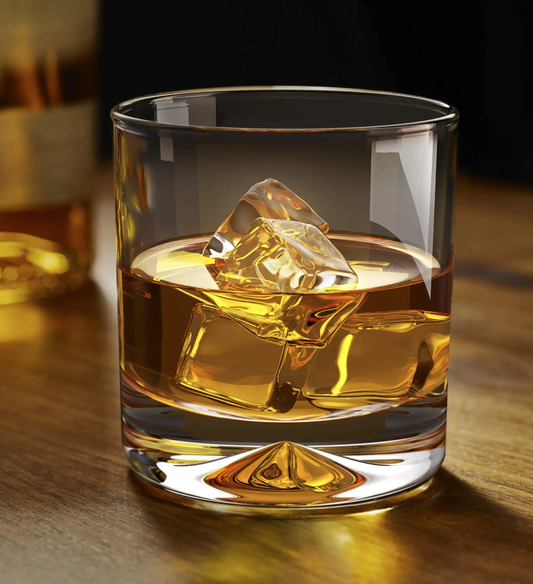 6pcs Round Whisky Glass