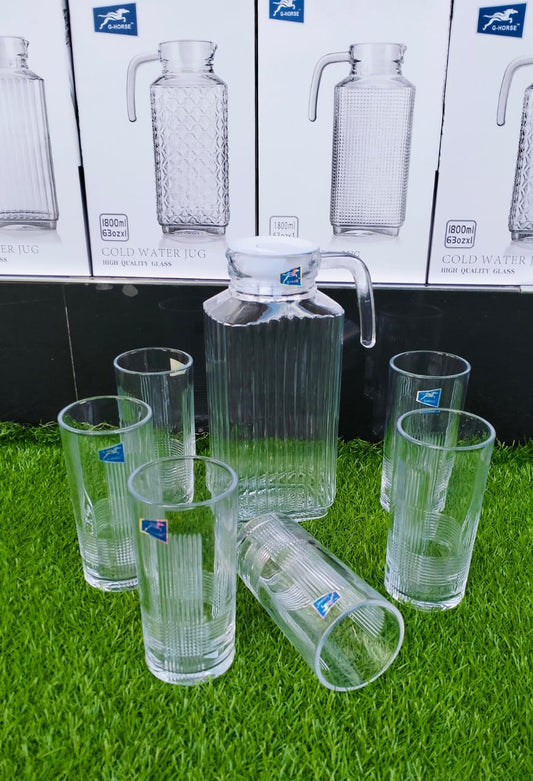 Water / Juice Glass-Jug set